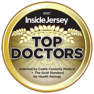 'Inside Jersey Top Doctors 2017' badge